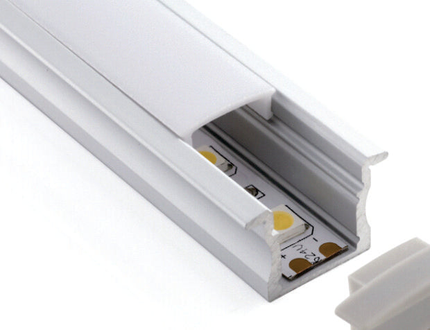 ALU-003, ALU004--1/2" Deep LED Channel Profiles