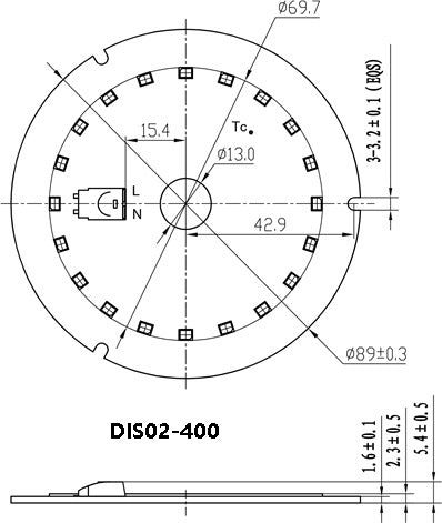 ZEGA LED Module: DISC Series