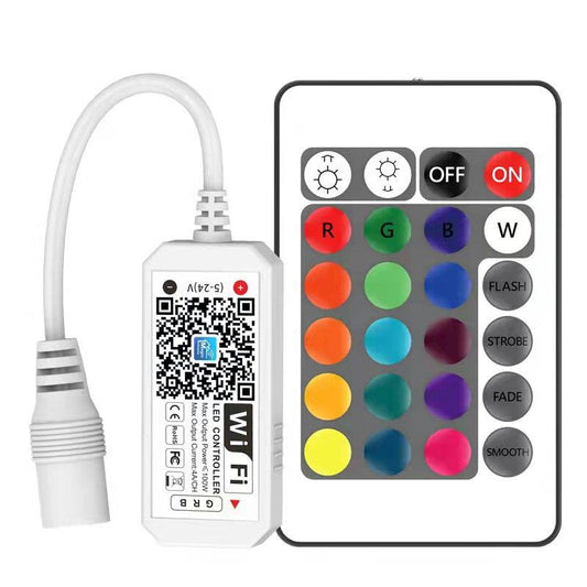 Mini WIFI Smart RGB Controller-Android and iOS System, Free App